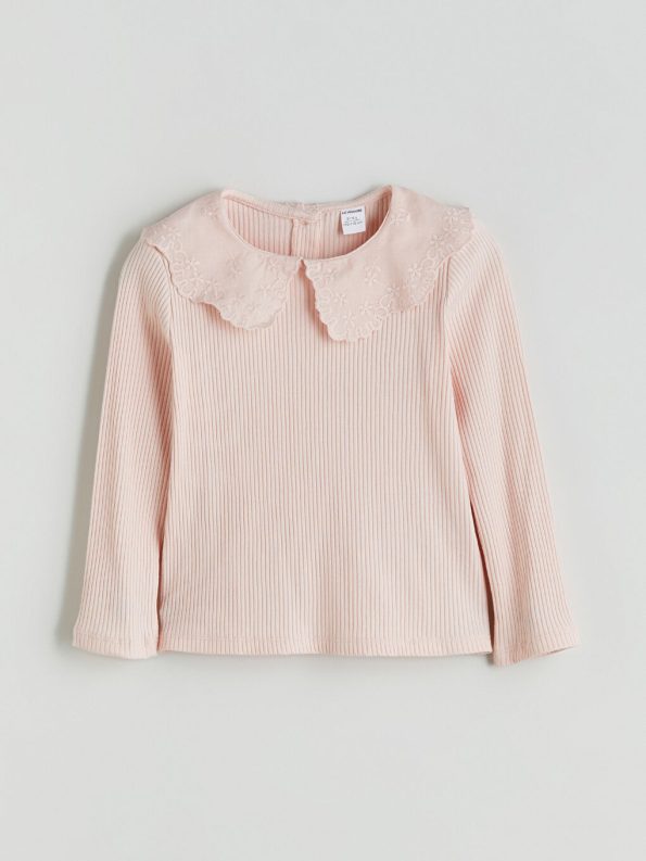 Girls' long-sleeved blouse