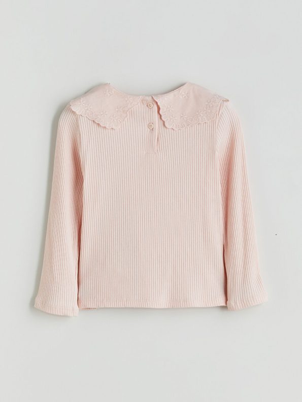 Girls' long-sleeved blouse