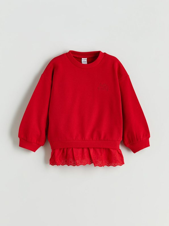Girls' long-sleeved blouse