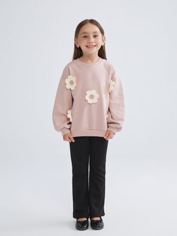 Girls' long-sleeved blouse