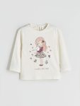 Girls' long-sleeved blouse