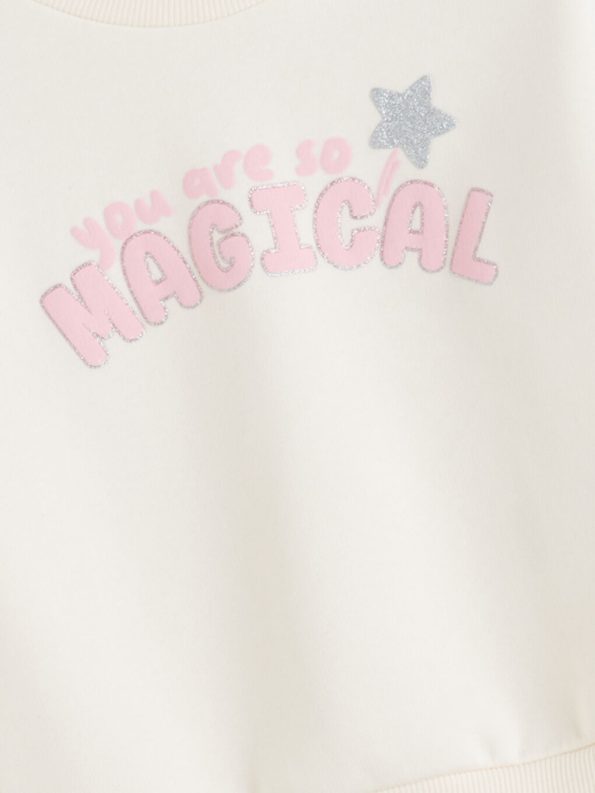 Elastic Waist Floral Girl's Pants
