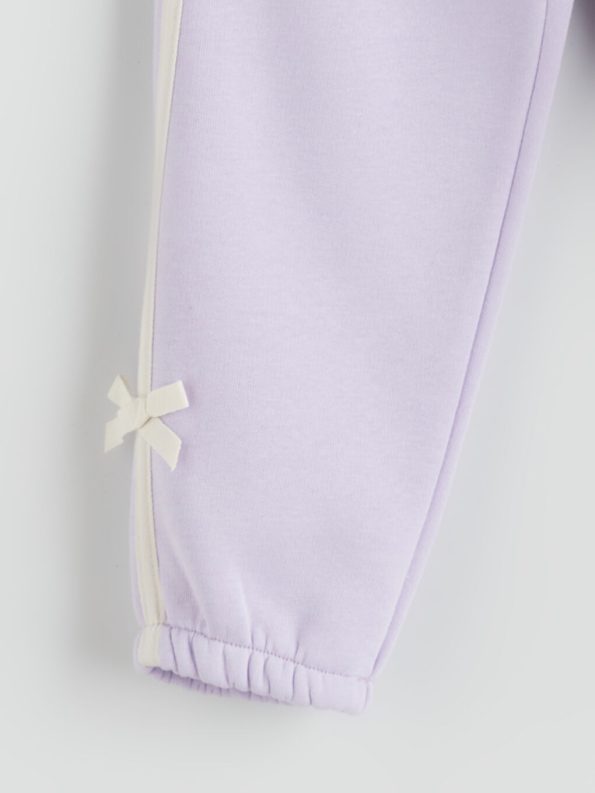 Elastic Waist Floral Girl's Pants