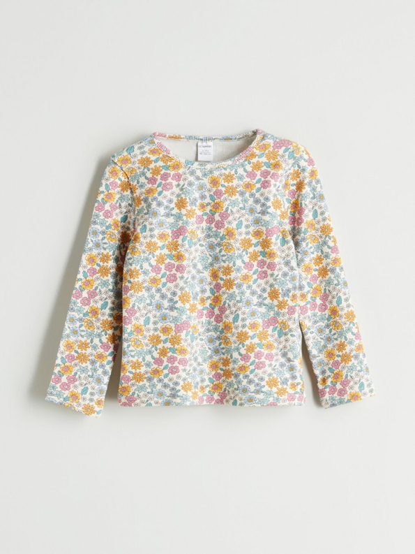 Girls' long-sleeved blouse 2 pice