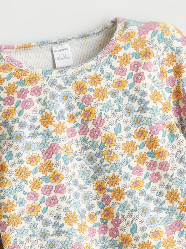 Girls' long-sleeved blouse 2 pice