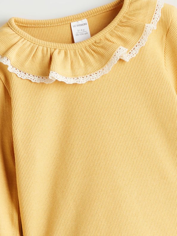 Girls' long-sleeved blouse 2 pice