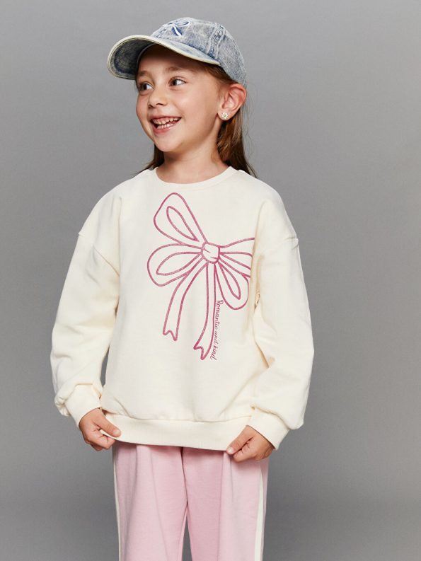 Girls' long-sleeved blouse 2 pice