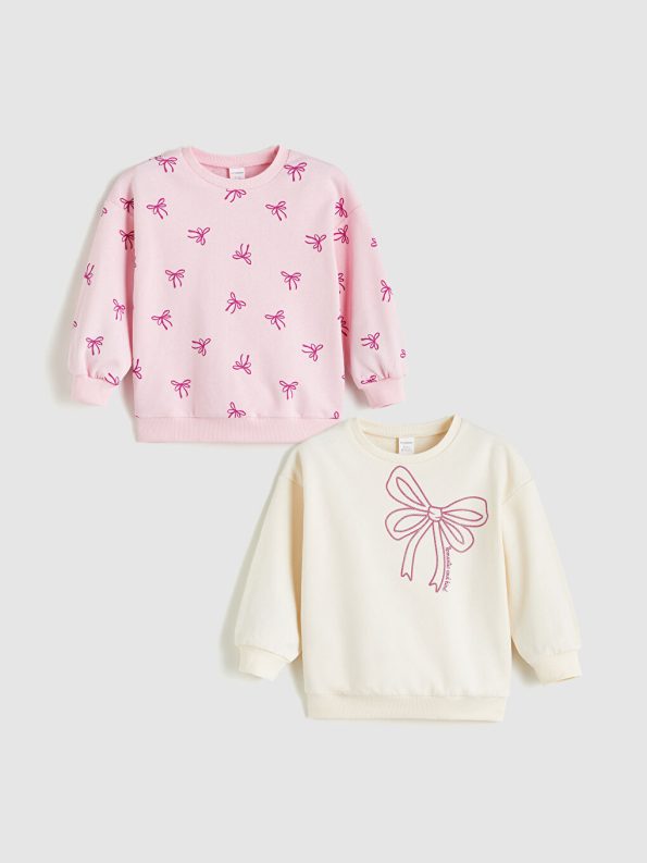 Girls' long-sleeved blouse 2 pice