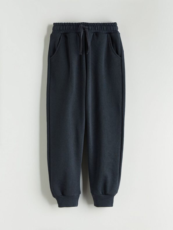 LCW Kids Beige Crew Neck Boys Sweatshirt and Jogger Pants