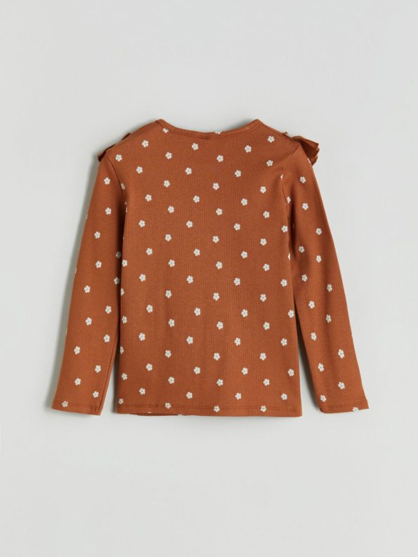 Girls' long-sleeved blouse