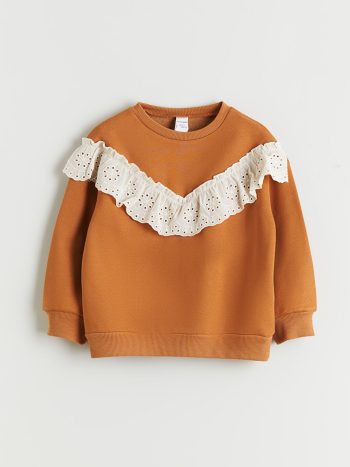 Girls' long-sleeved blouse