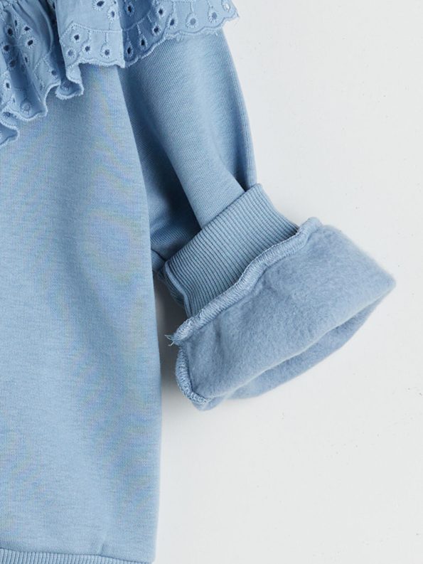 Girls' long-sleeved blouse