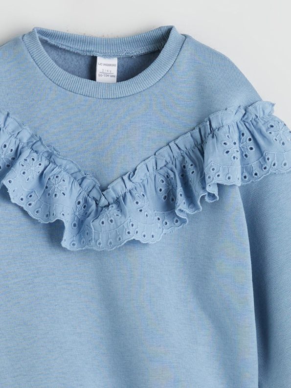 Girls' long-sleeved blouse
