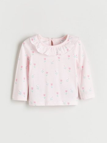 Printed Baby Girl T-Shirt and Leggings Set