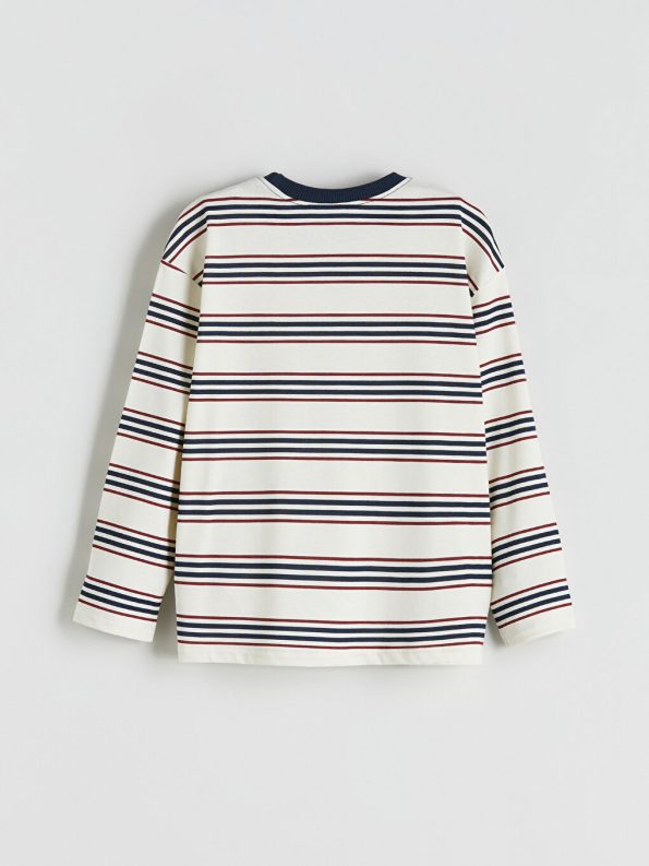 Boys' Long Sleeve Printed Crew Neck T-Shirt