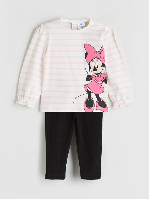 Girls' Crew Neck Sweatshirt and Sweatpants Set