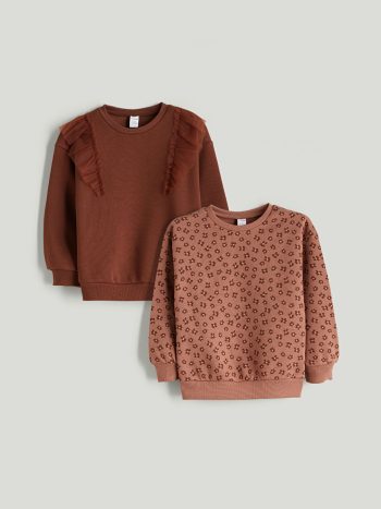 Girls' long-sleeved blouse 2 pice