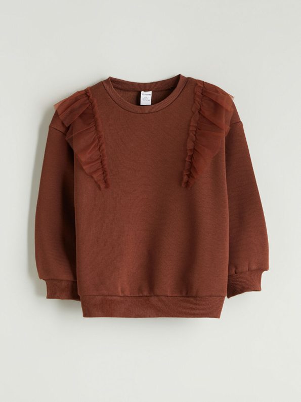 Girls' long-sleeved blouse 2 pice