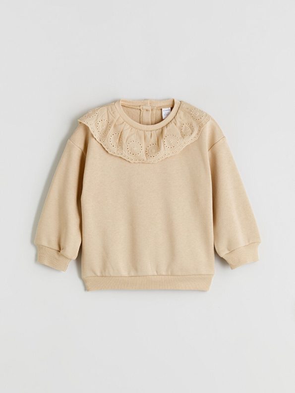 Girls' 2-piece set: warm blouse with pants