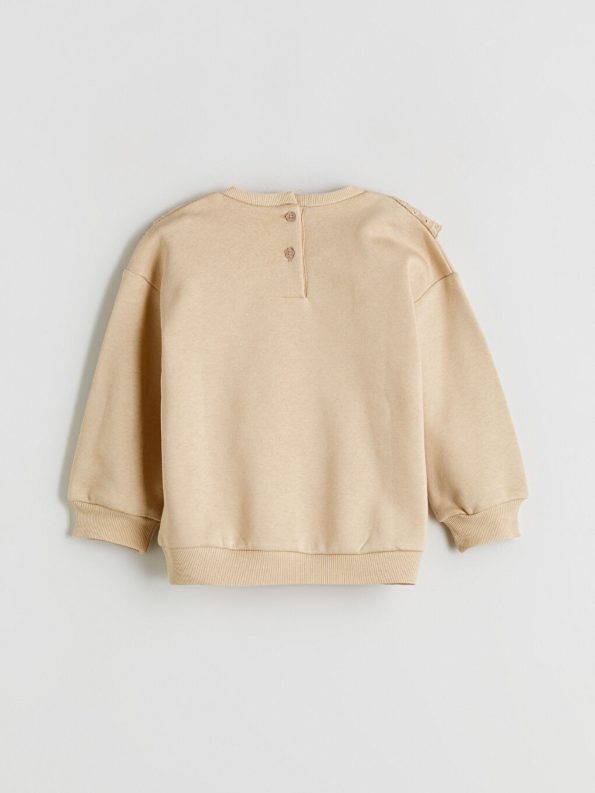 Girls' 2-piece set: warm blouse with pants