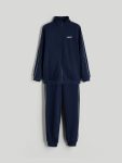 LCW Kids Navy Blue Collar Boys Tracksuit