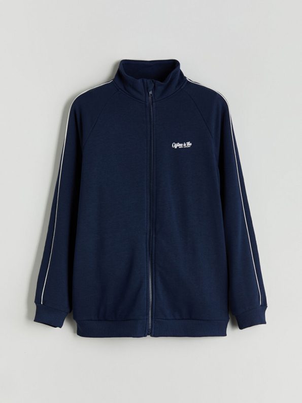 LCW Kids Navy Blue Collar Boys Tracksuit