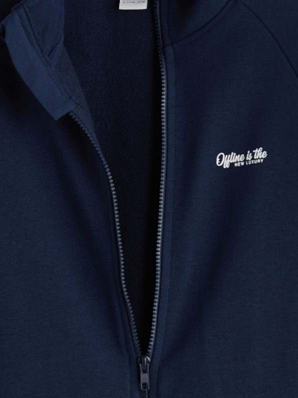 LCW Kids Navy Blue Collar Boys Tracksuit