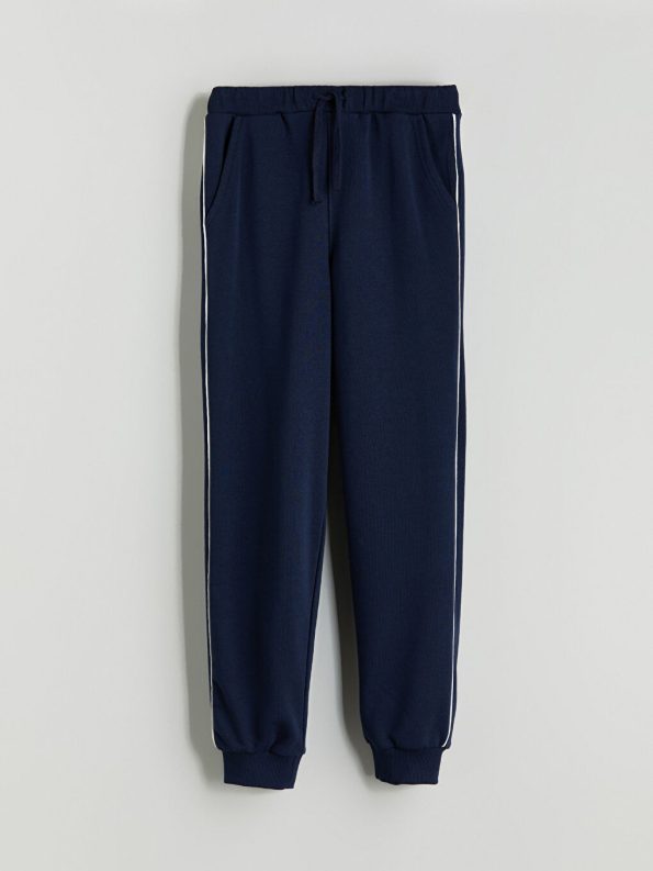 LCW Kids Navy Blue Collar Boys Tracksuit