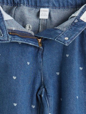 LCW Kids Indigo Balloon Fit Girls' Jeans