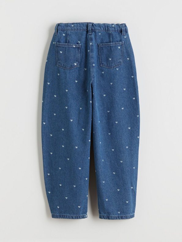 LCW Kids Indigo Balloon Fit Girls' Jeans