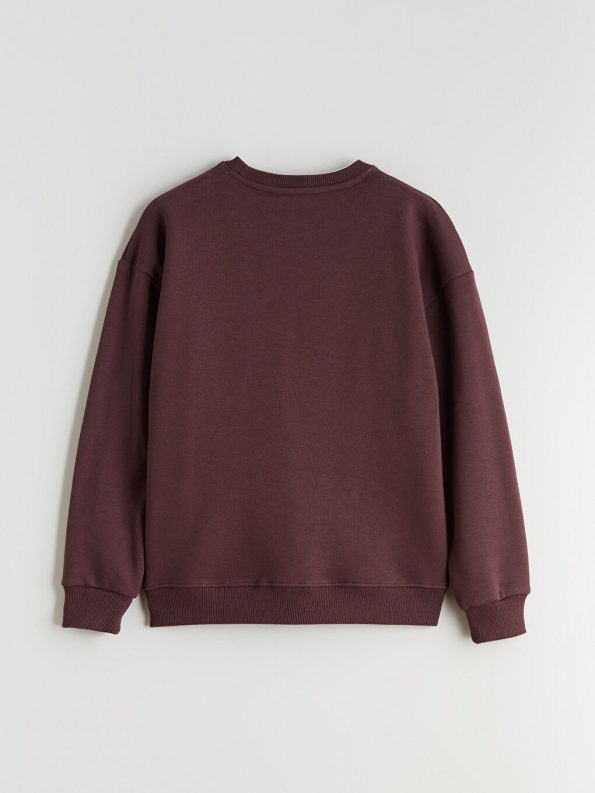 LCW Vision Purple Crew Neck Boys Sweatshirt