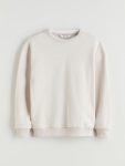 LCW Vision Beige Crew Neck Boys Sweatshirt