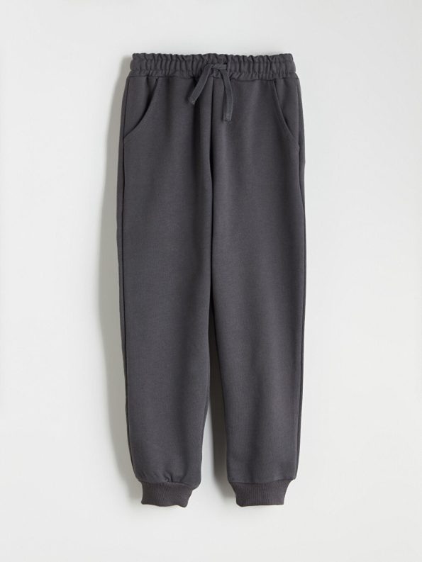 LCW Kids Brown Crew Neck Boys Sweatshirt and Jogger Set
