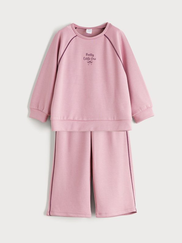 Girls' 2-piece set: blouse and pants