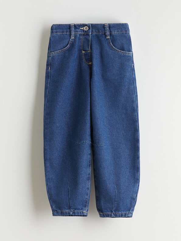 LCW Kids Indigo Barrel Fit Girls Jeans