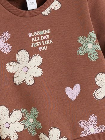 Girls' long-sleeved blouse