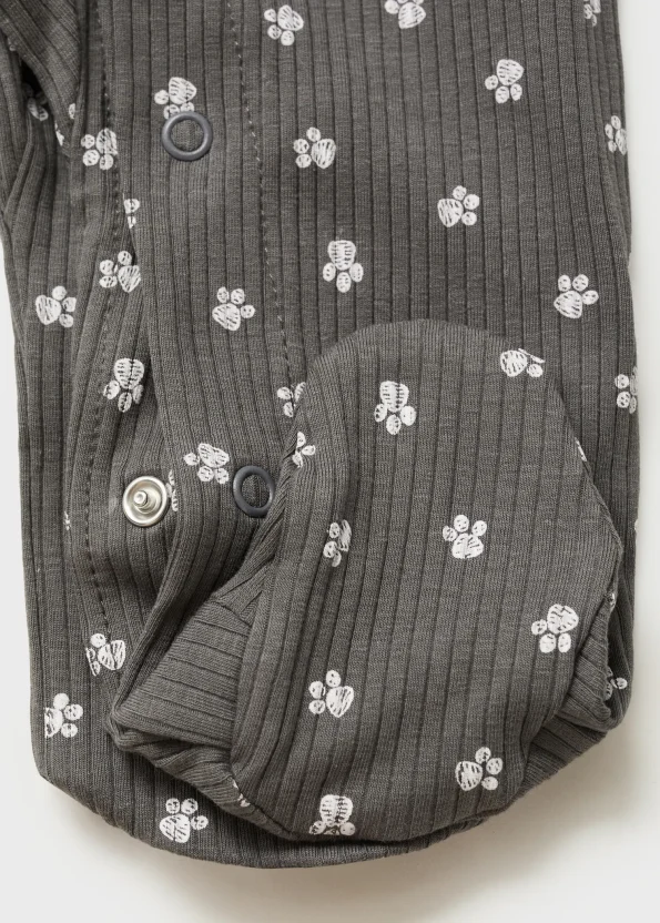 Patterned Bodysuit Pajama