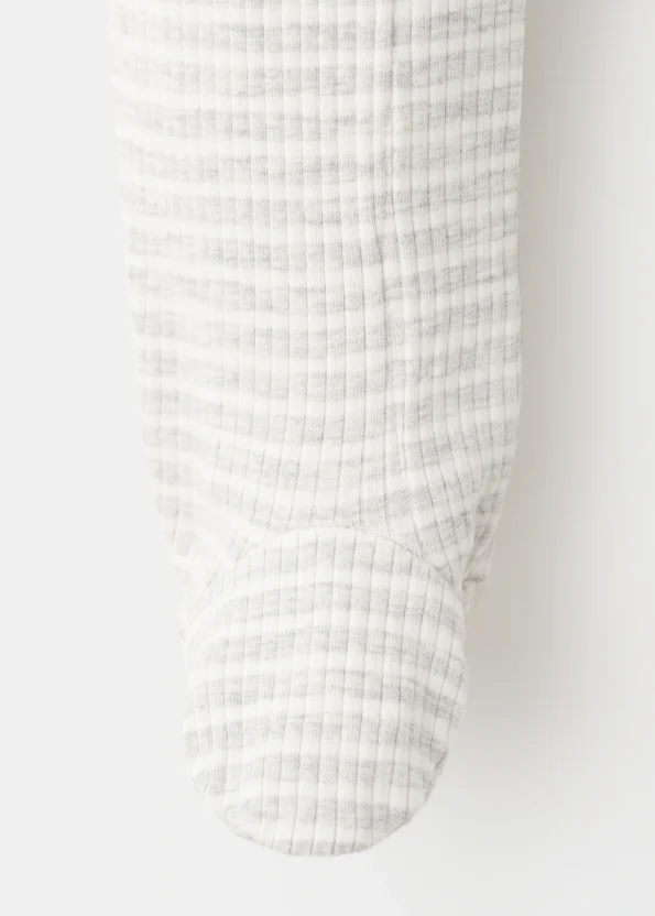 Striped Romper Pajama
