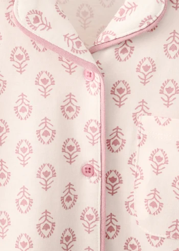Floral Long Pajama Set