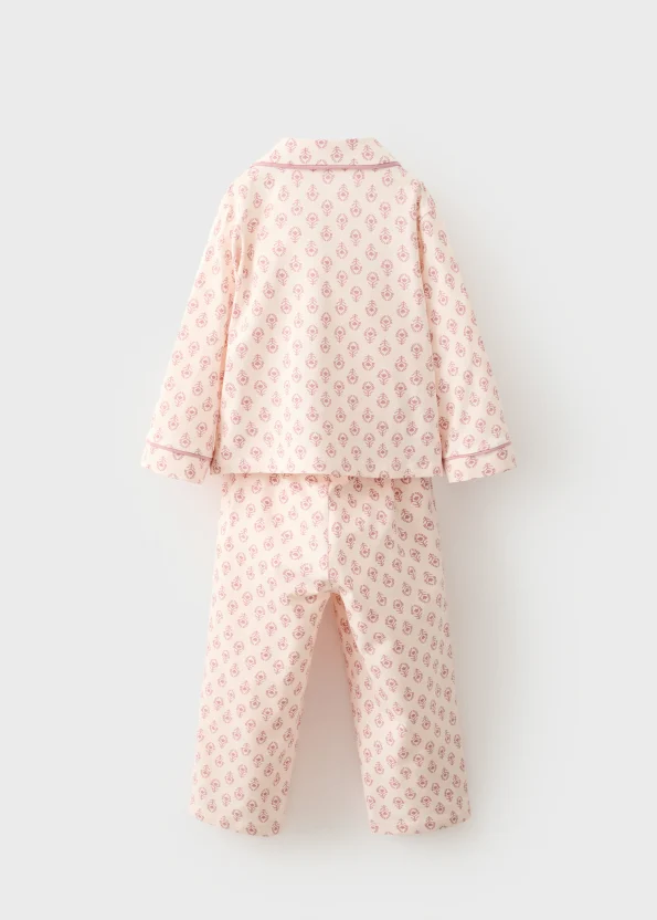 Floral Long Pajama Set
