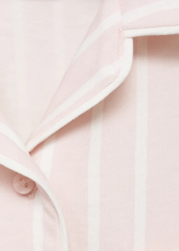 Striped Long Pajama Set