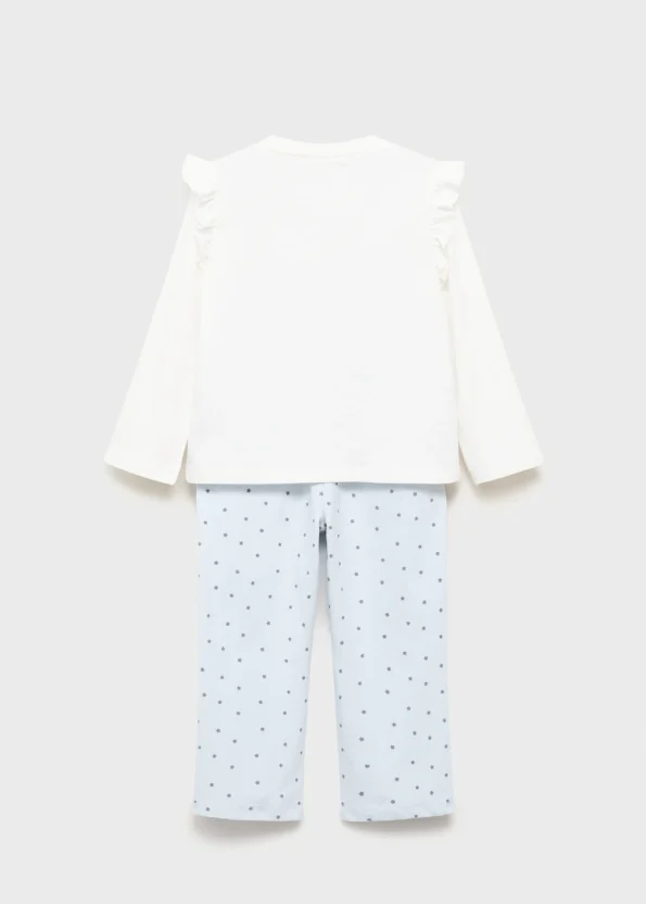 Printed Long Pajama Set