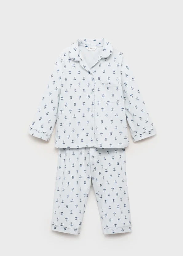 Floral Print Pajamas