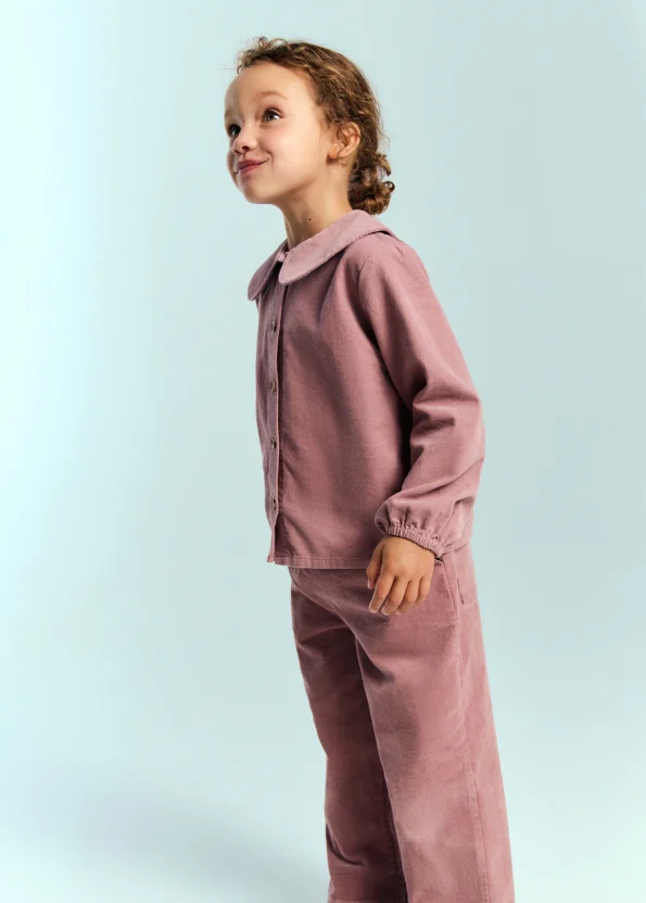 Cotton Corduroy Trousers
