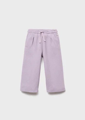 Drawstring Cotton Jogger Pants