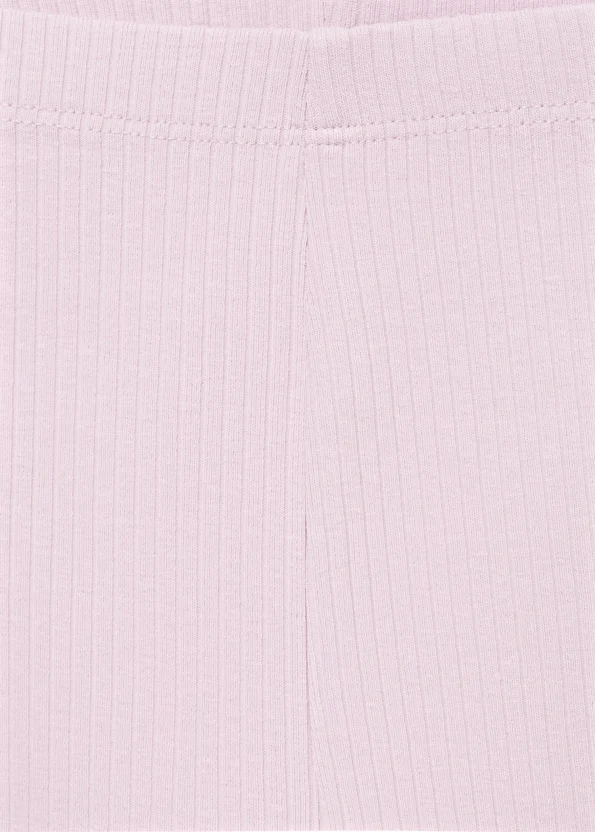 Ribbed Cotton Leggings