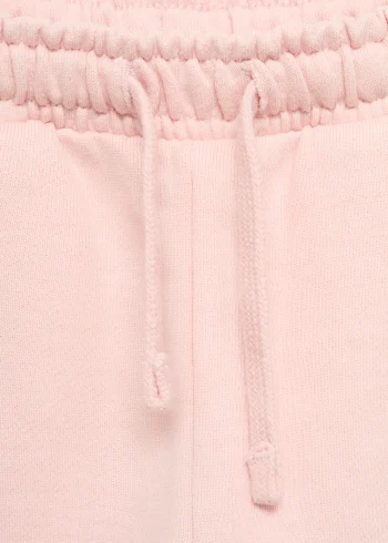 Cotton Jogger Pants with Drawstring