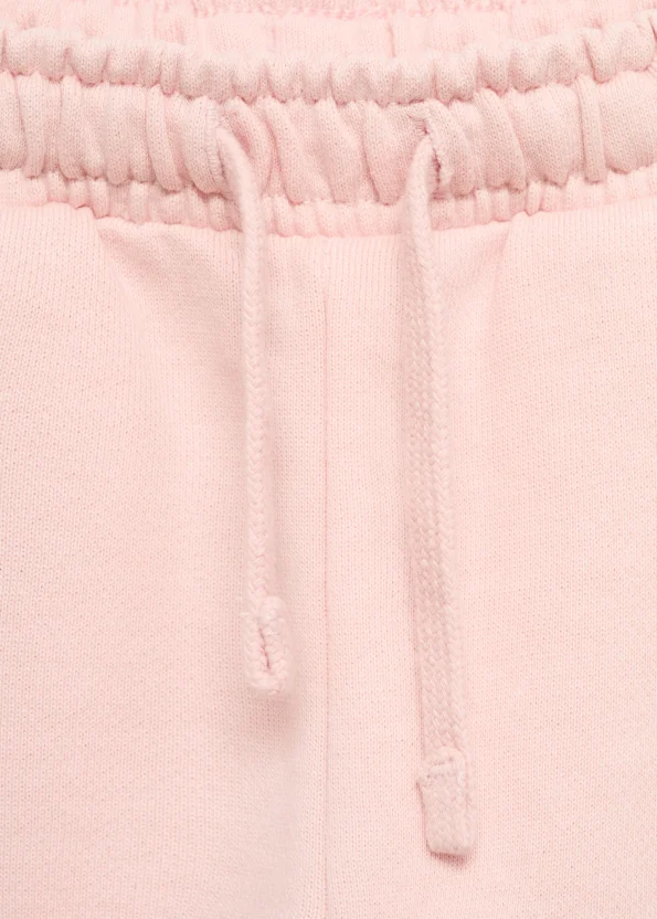 Cotton Jogger Pants with Drawstring