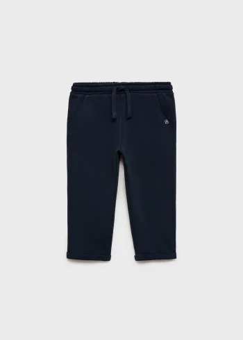 Cotton Drawstring Jogger Pants