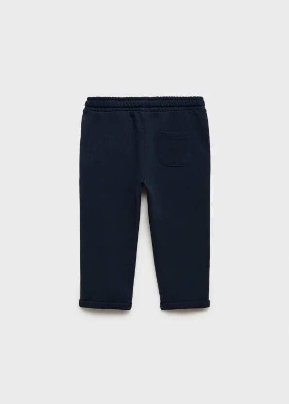 Cotton Drawstring Jogger Pants